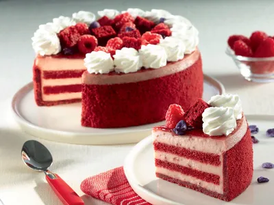 Tegral Satin Red Velvet Cake