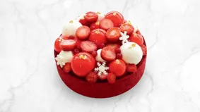 Strawberry Mascarpone Cake